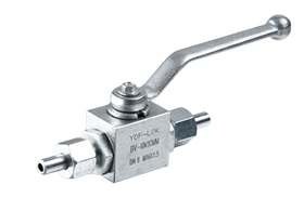 Butt welding ball valve